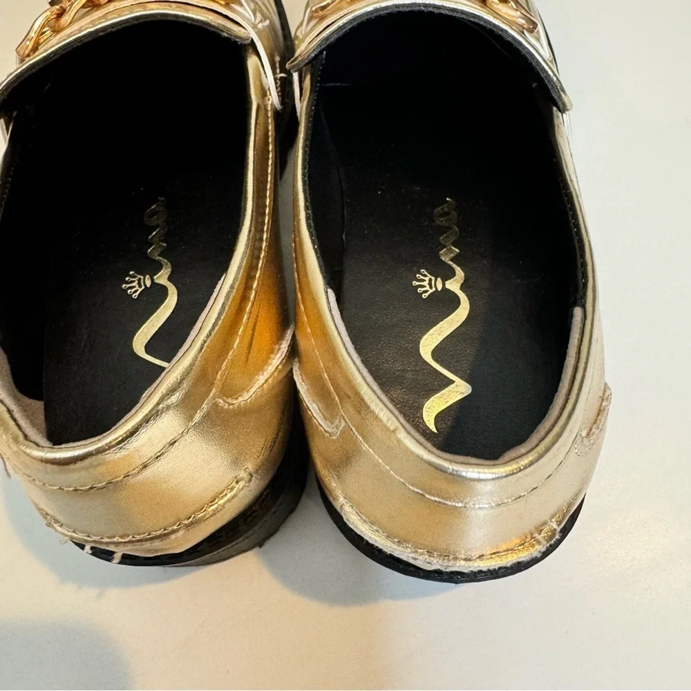 Nina Girls' Aimee gold shoe size 13